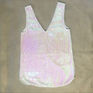 Intimately Free People Sequin Shift Slip Dress